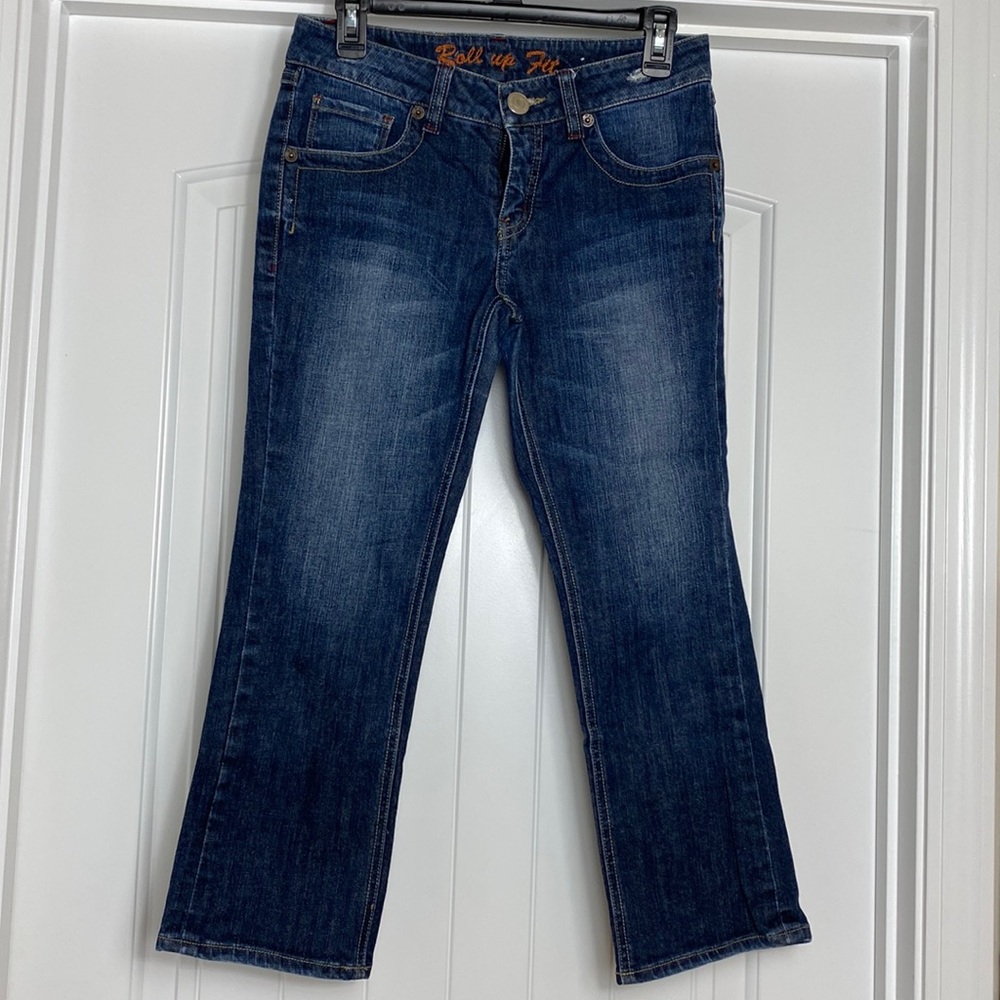 maru Roll Up Fit Denim Jeans Size 28
